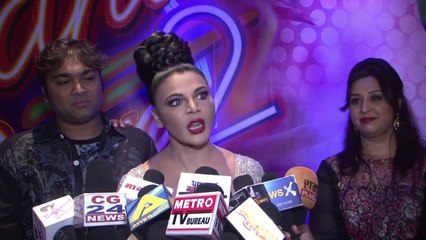 Sexy Hot Rakhi Sawant Snaped At Poster Launch Of Film Chandni Bar