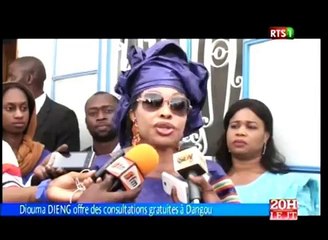 Diouma DIENG offre des consultations gratuites à Dangou