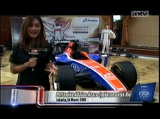 Pertamina Gelar Syukuran untuk Rio Haryanto