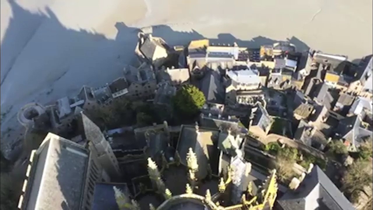 Les superbes images du sommet du Mont-Saint-Michel