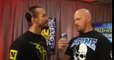 CM Punk Confronts Stone Cold Steve Austin Funny Backstage Segment WWE RAW