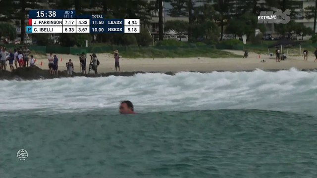 Surf - Quiksilver Pro Gold Coast - Joel Parkinson en quarts !