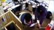 Moment robbers snatched £15,000 Rolex in an office raid - BBC News