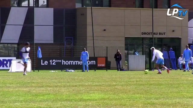 Hilarante séance d'entraînement des joueurs de l'OM - football