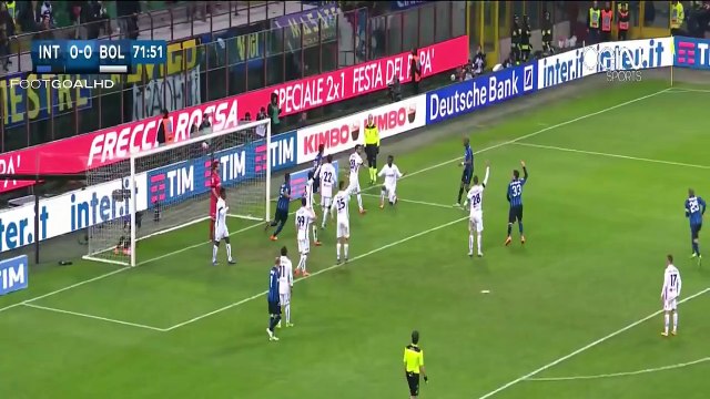 Ivan Perisic Goal - Inter Milan vs Bologna 1-0 - 12_3_2016 [Serie A][HD]