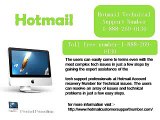 Hotmail 1-888-269-0130 Technical Support Number