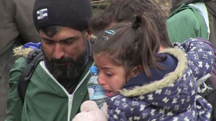 Makedonya sınırında üç mülteci boğuldu