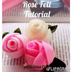 Tutorial Membuat Jepit Rambut Cute Dari Kain Flanel