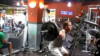 Squats 285X20 PR* and Entire Leg Workout