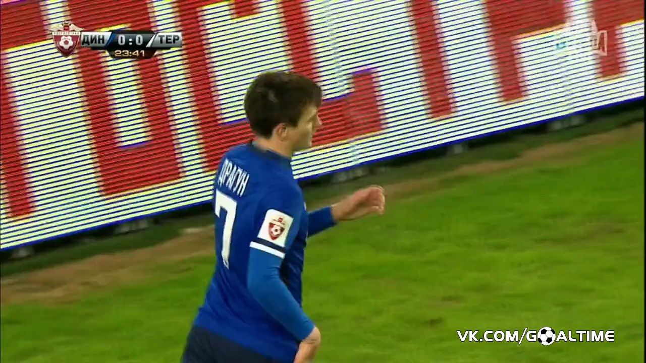 Динамо - Терек 0 - 1. Обзор матча. Россия. Премьер-Лига 2015_16. 20 тур