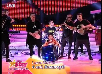 Show la tobe! Vezi cum cântă și dansează Luca Marin