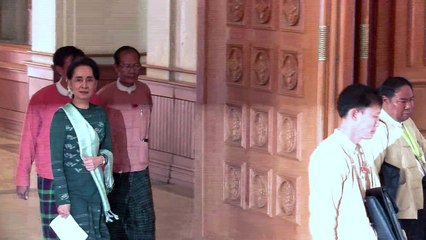 Birmanie: le candidat d'Aung San Suu Kyi élu Président