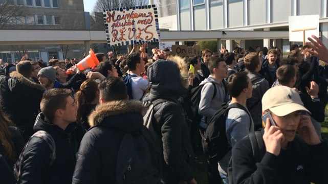 Les lycéens à Dupuy de Lôme