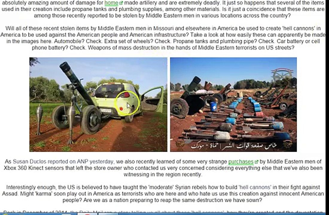 Propane Bomb Attacks HEADS UP !!!