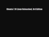 Read Ubuntu 7.10 Linux Unleashed 3rd Edition PDF Free