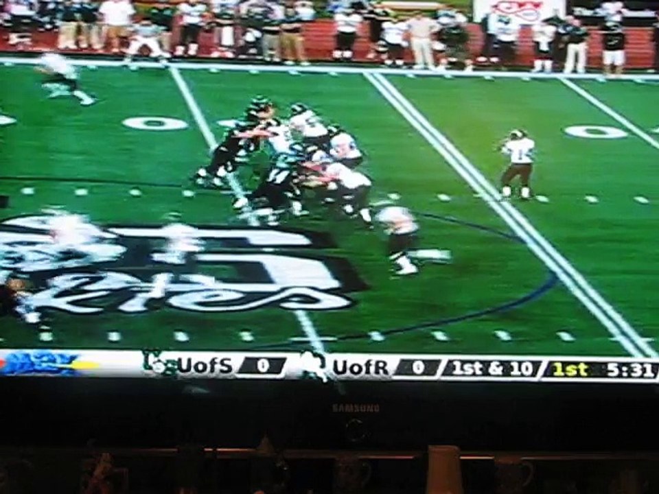 Owens catch Rams vs Huskies