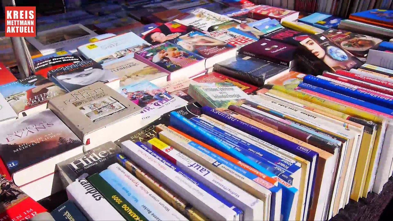 Hildener Büchermarkt begeisterte!