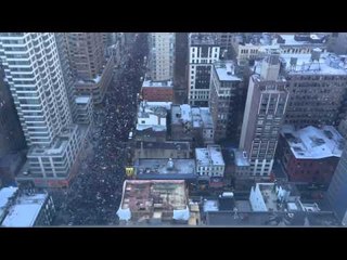 "Police Brutality" Millions March NYC Time Lapse (R.I.P Eric Garner)