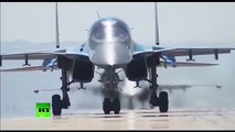 RAW First batch of Russian fighter jets leaving Syria