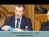 Question du 6° : plan d'investissements