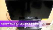 Review RCA 32 LED TV 720P seiki blu ray HDMI HDTV HD USB Ethernet xvid BD660 Divx Dolby Ja