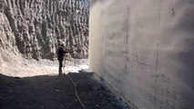 perde beton kaplama sprey poliüretan köpük