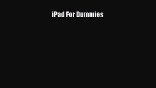 Download iPad For Dummies PDF Free