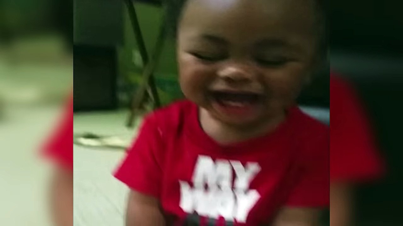 Baby Laughs When Mom Says -Donkey- - Funny Animals Channel