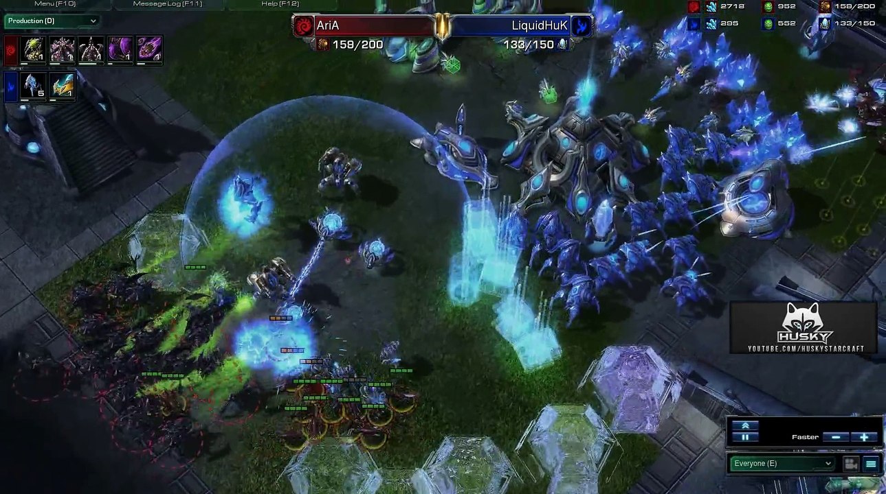 Huk vs Aria - PvZ - Metalopolis - StarCraft 2