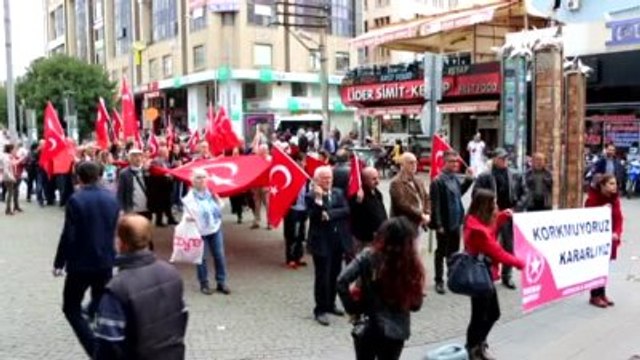 Türkiye Teröre Karşı Tek Vücut - Vatan Partisi Protesto