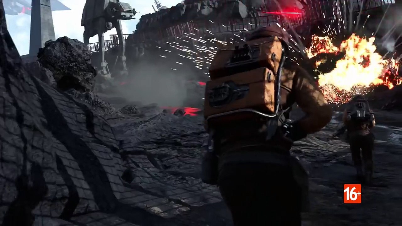 Star Wars Battlefront  Русский HD трейлер  Игра Star Wars Battlefront геймплей и сюжет