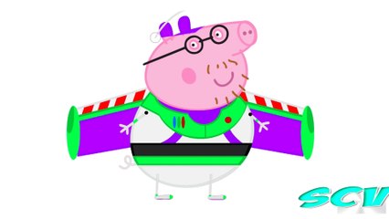 PEPPA PIG SE DISFRAZA Toy Story PERSONAJES