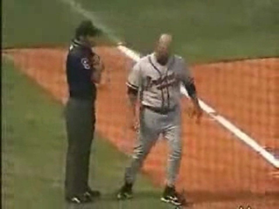 So angry..baseball manager