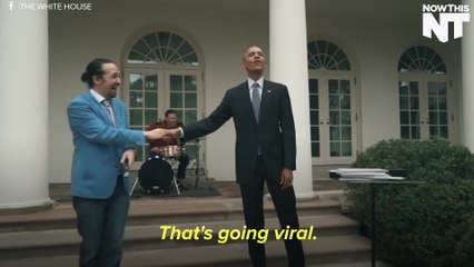 Star Of Broadway's Hamilton Freestyles With President Obama At The White House