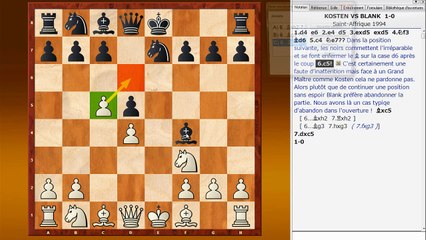 Le gain et la partie nulle : 1ère partie