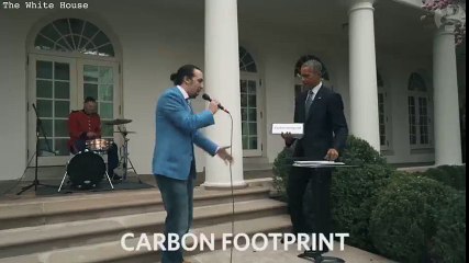 Hamilton star freestyle raps with Obama at the White House