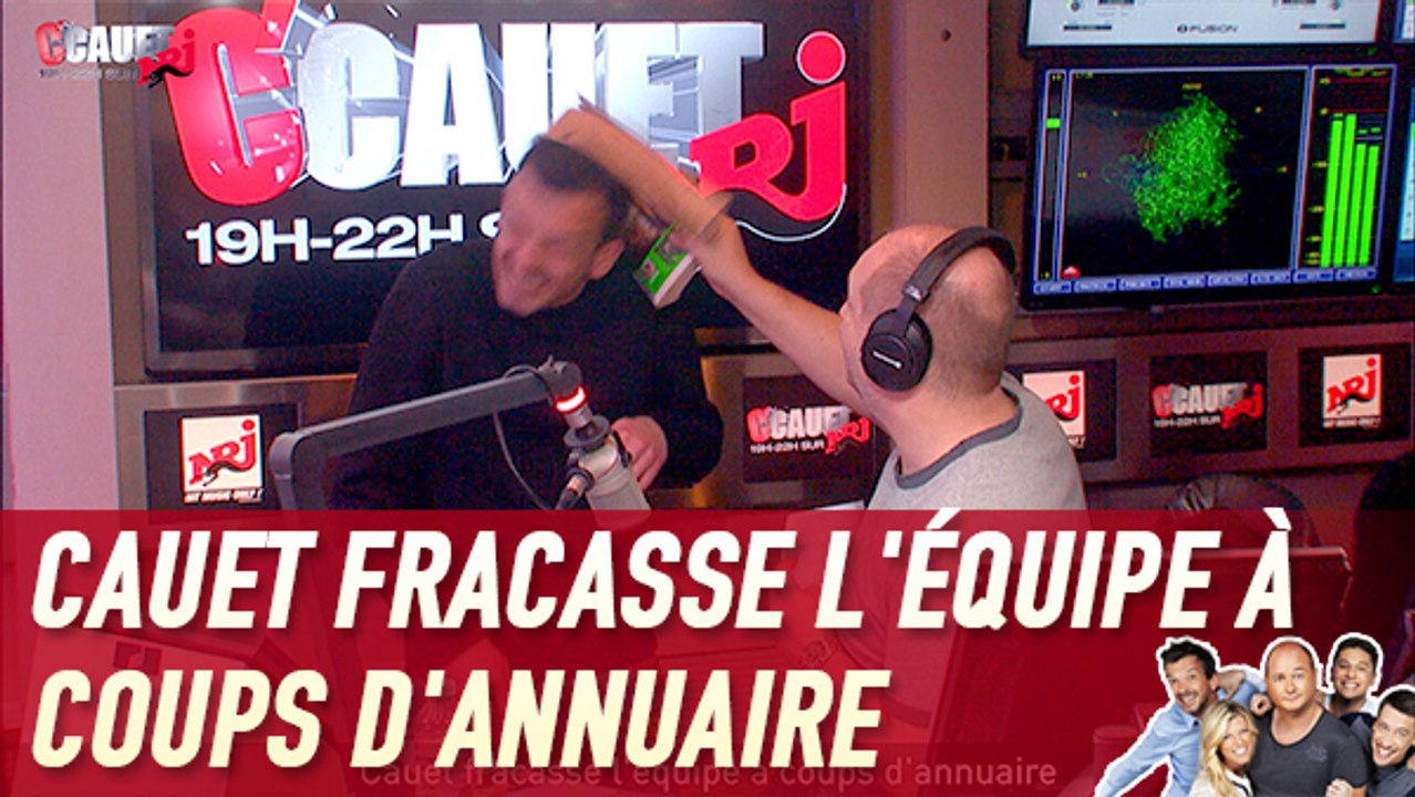 Cauet fracasse l'équipe à coups d'annuaire - C'Cauet sur NRJ