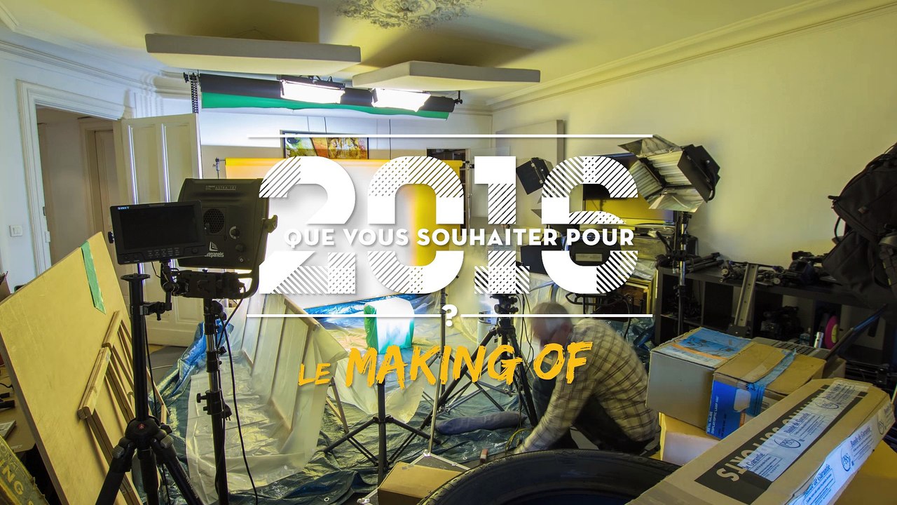 Making of - Voeux 2016 - Pinkanova