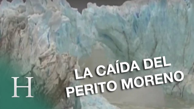 La caída del glaciar Perito Moreno