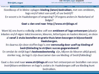 Kleding bedrukken Haaksbergen