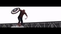 Encore des images de Spiderman dans Captain America : Civil War !