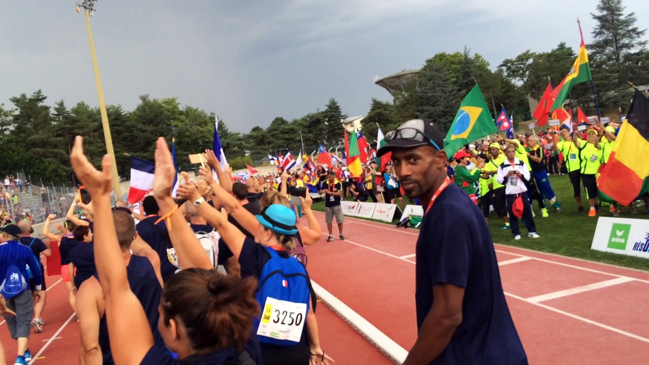 Cérémonie d'ouverture des Championnats du Monde d'Athlétisme Masters Lyon 2015