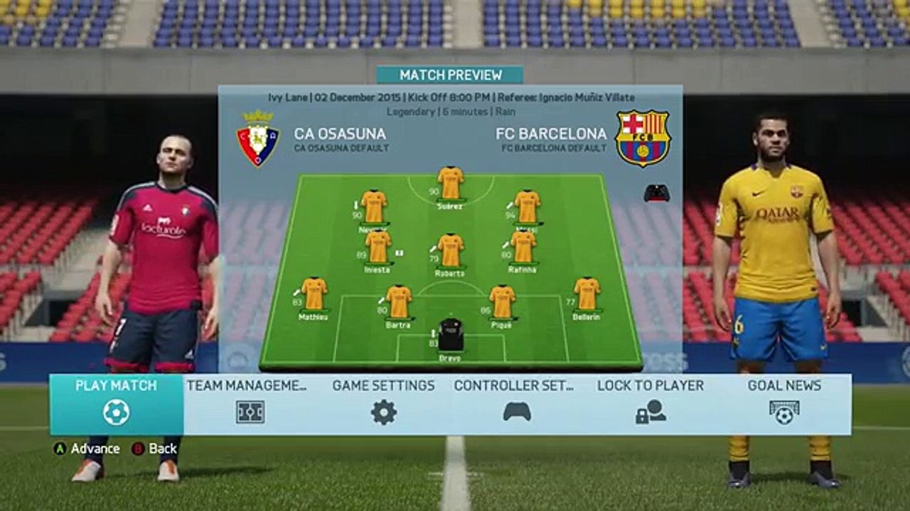 FIFA 16 Career Mode- FC Barcelona