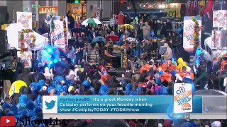 Coldplay - Up&Up live @ Today Show 2016 (HD)