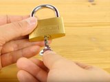 Como hacer una llave para abrir cualquier candado en 5 segundos