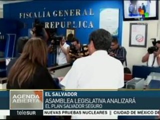 Apela Sánchez Cerén a unidad de los salvadoreños para abatir el crimen