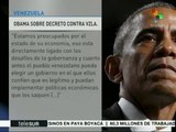 Obama insiste en su política injerencista contra Venezuela