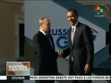 Vladimir Putin y Barack Obama hablan de la situación en Siria