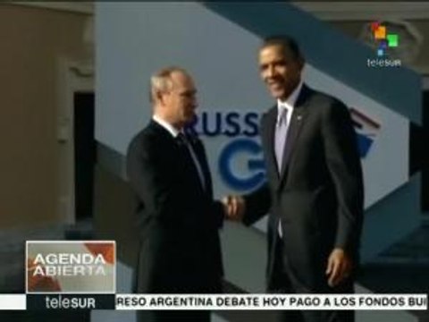 Vladimir Putin y Barack Obama hablan de la situación en Siria
