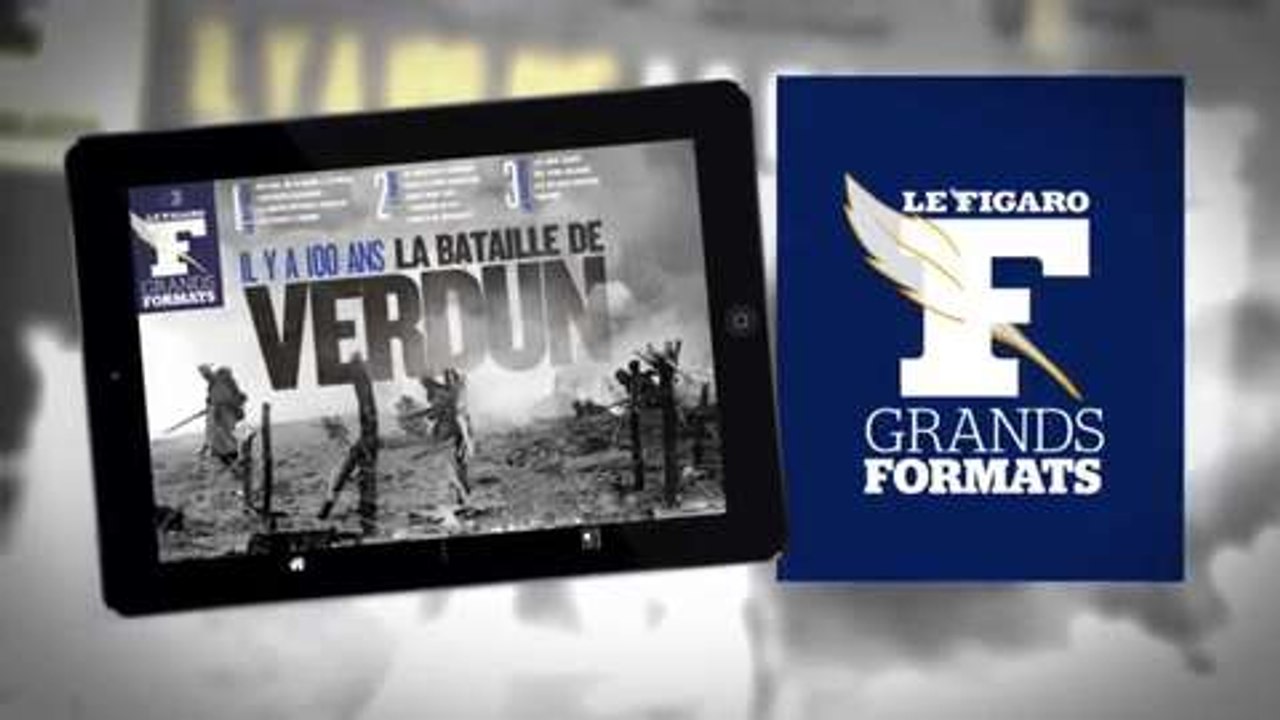 Le Figaro raconte Verdun dans sa nouvelle application iPad